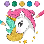 Unicorn Coloring Pages icon