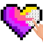 Pixel Art Color by number Game icon