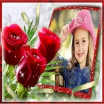 Beautiful Flower Photo Frame icon