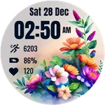 Flora Elegant Watch Face icon