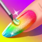 Nail polish game nail salon icon