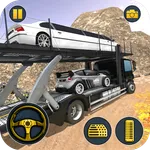 Car Transporter Trailer Truck icon