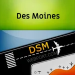 Des Moines Airport (DSM) Info icon