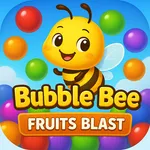 Bubble bee: Fruits Blast icon