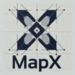 MapX – DXF Map & GPS Viewer icon