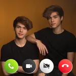 Stokes Twins Video Call Chat icon