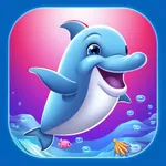 Fun Dolphin Show Game For Kids icon
