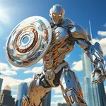 Iron Shield Captain fight hero icon