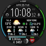 Digital Weather Watch face P4 icon