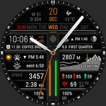 Surface elevation watch face icon