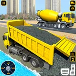 Snow Excavator: Crane Game icon