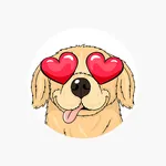 ParkerMoji - Golden retriever  icon