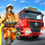 Firefighter Truck Driving Game icon