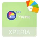 COLOR™ XPERIA | Theme A LIME icon