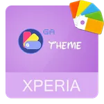 COLOR™ XPERIA | Theme A PURPLE icon