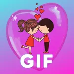 Gif of Love with Movement icon