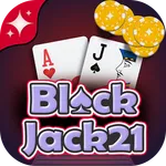 Blackjack 21 Pro - Offline Cas icon