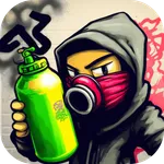 Graffiti Tags: spray painting icon