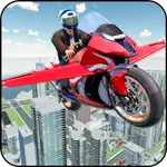 Flying Bike Game Stunt Racing icon