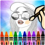 coloring me jeu for girls icon