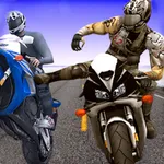 Highway Bike Attack Race Game icon