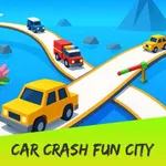 Car crash - fun city icon