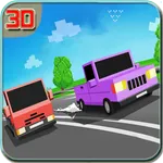 Blocky Traffic Racer Master 3D icon