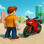 Obby City Bike Parkour 3D icon