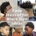 Fade Haircut for Black Men icon