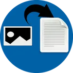 image to text (converter) icon