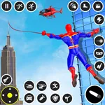 Flying Hero Crime City Games icon