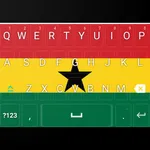 Ghana flag  KeyBoard icon