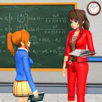 Anime High School Teacher Sim icon