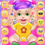 Chic Babysitter Dress up Care icon