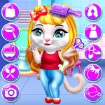 Chic Baby kitty Cat Hair Salon icon