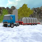 Winter Farm Truck 3D: Silo Tra icon