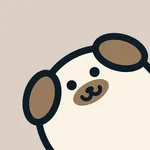 Dog flip desktop clock icon