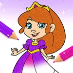 Glitter Coloring Games icon