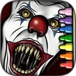 Horror Clown Coloring Pages icon