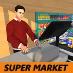 Supermarket Store Mall Sim 3d icon