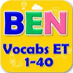 BEN ENGLISH คำศัพท์ 1-40 icon