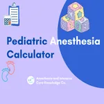 Pediatric Anesthesia Calculato icon