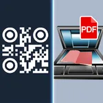 PDF &. QR code scanner icon