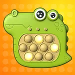 Electronic pop it game console icon