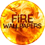 Wallpapers with fire icon