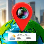 GPS Map Camera Timestamp icon