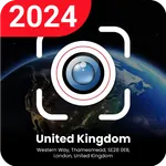 Camera on GPS Map: Time Stamp icon