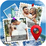 GPS Camera Map with Time Stamp icon