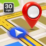 Earth Maps Go, Navigation icon