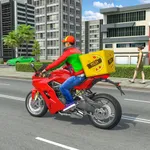 Pizza Delivery Bike Games 3D icon